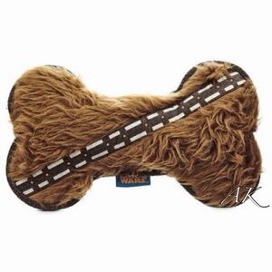 Star Wars Chewbacca Squeaky Bone 9" Dog Toy